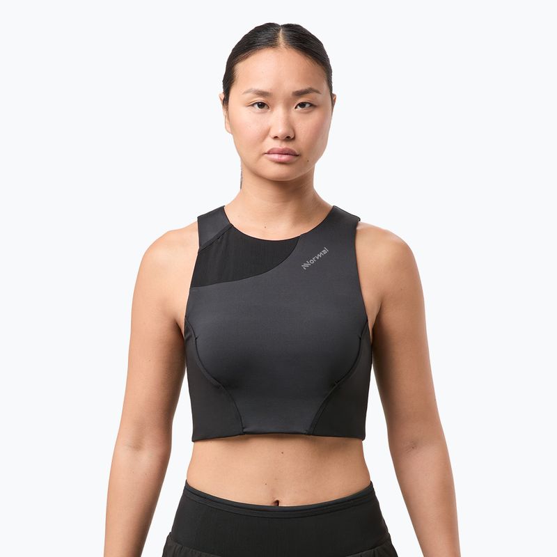 Tank top de alergat pentru femeiNNormal Trail Cropped Top black