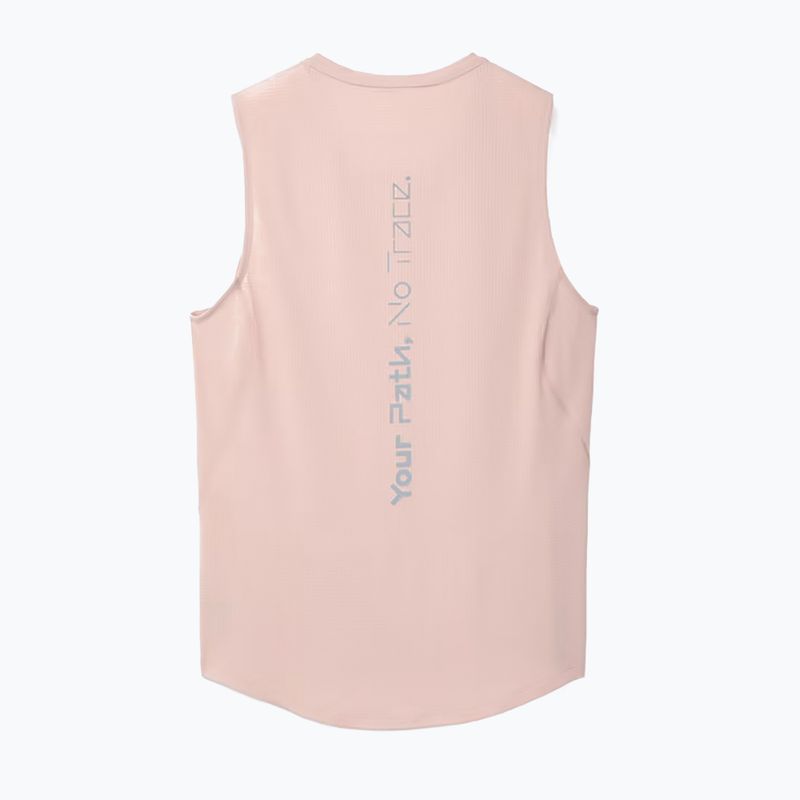 Tank top de alergat pentru bărbați NNormal Race Tank pink 2