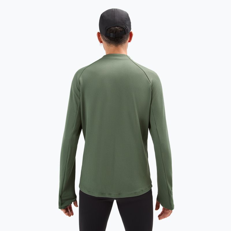 Longsleeve de alergare pentru bărbați NNormal Trail green 2