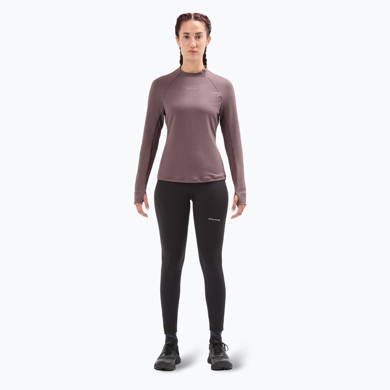 Longsleeve de alergare pentru femei NNormal Trail purple 2