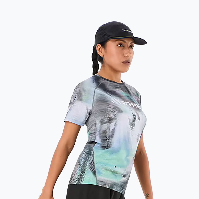 Tricou de alergare multicolor NNormal Race pentru femei