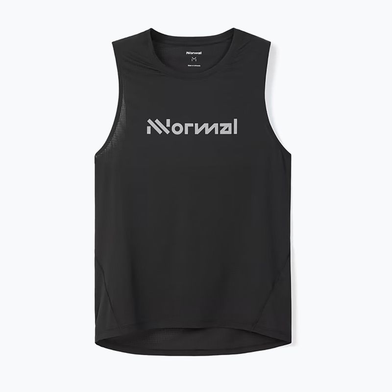 Tricou de alergare NNormal Race Tank negru pentru bărbați 4