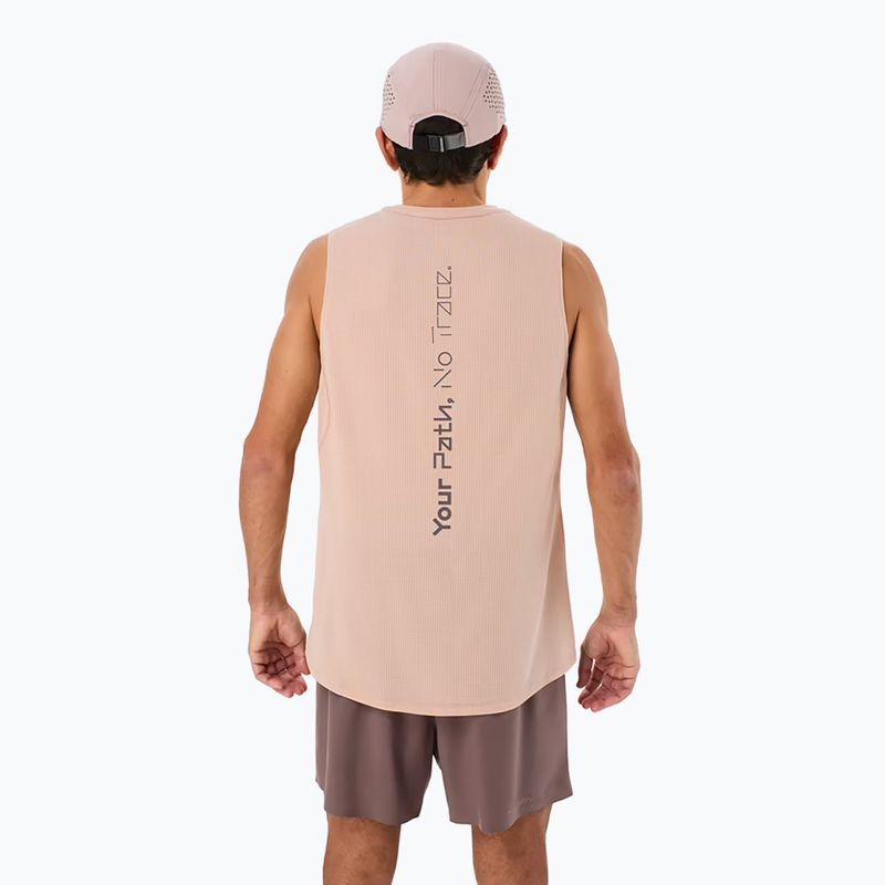 Cămașă de alergare pentru bărbați NNormal Race Tank dusty pink 2