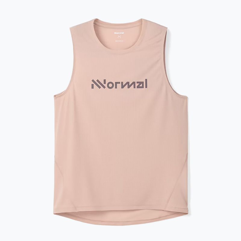 Cămașă de alergare pentru bărbați NNormal Race Tank dusty pink 3