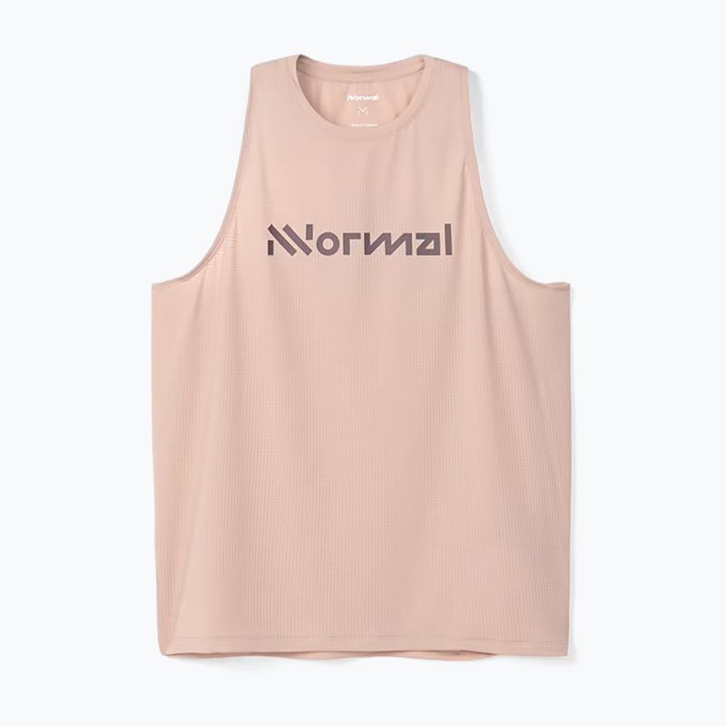 Tricou de alergare pentru femei NNormal Race Tank dusty pink 3
