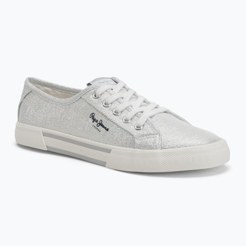 Încălțăminte pentru femei  Pepe Jeans Brady Party silver