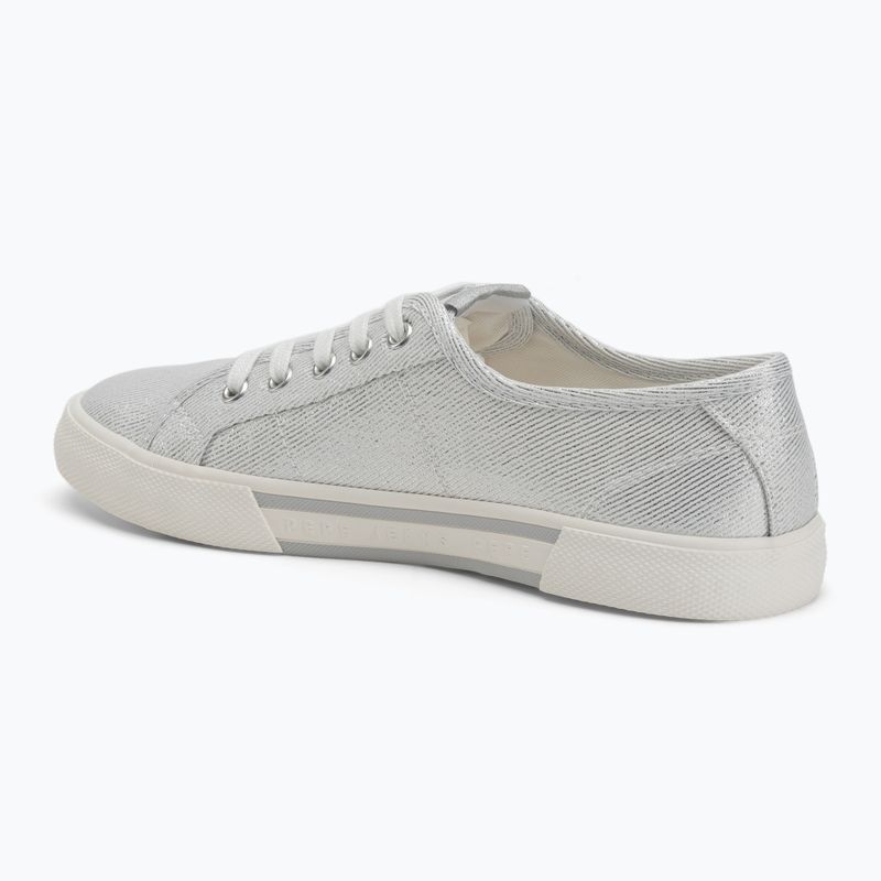 Încălțăminte pentru femei  Pepe Jeans Brady Party silver 3