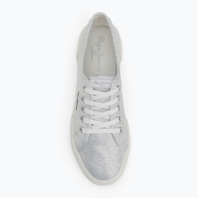 Încălțăminte pentru femei  Pepe Jeans Brady Party silver 6