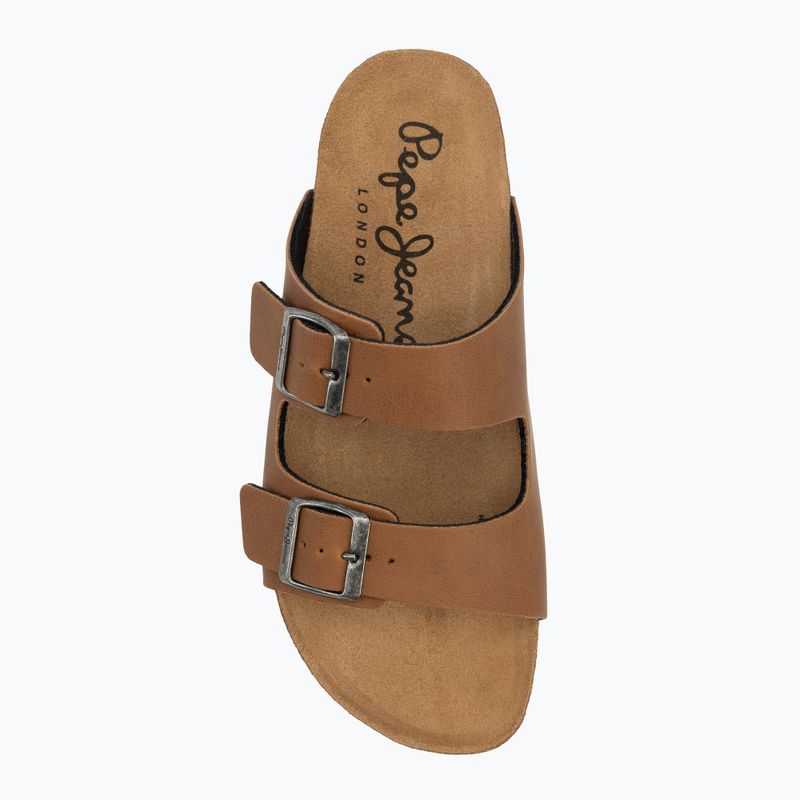 Papuci pentru femei Pepe Jeans Oban Classic 1 brown 5