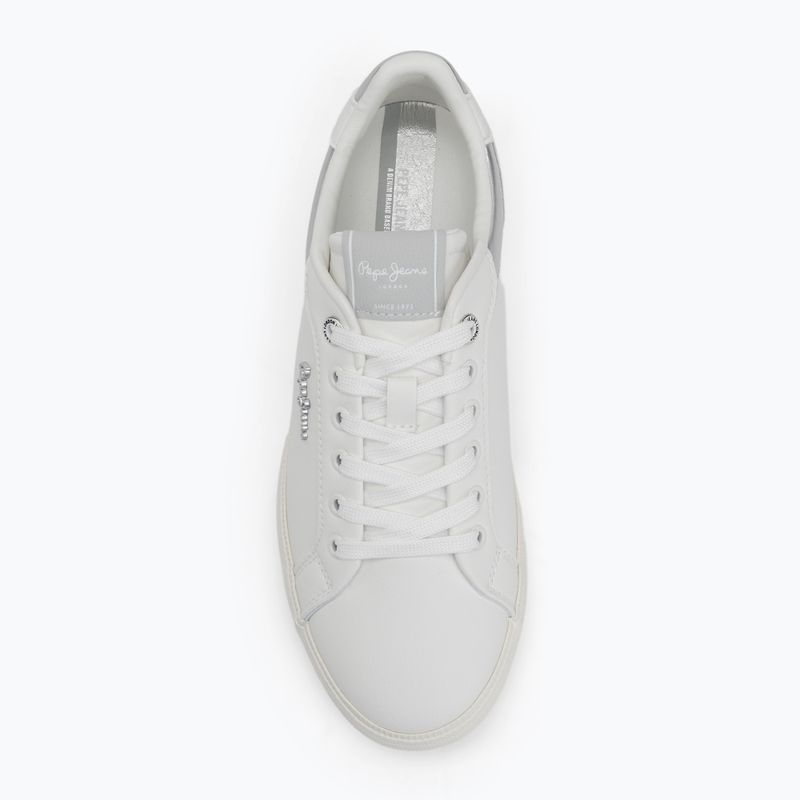 Încălțăminte pentru femei  Pepe Jeans Kenton Court silver 5