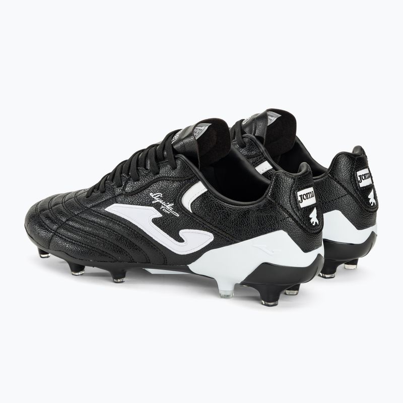 Încălțăminte de fotbal pentru bărbați Joma Aguila Cup FG black/white