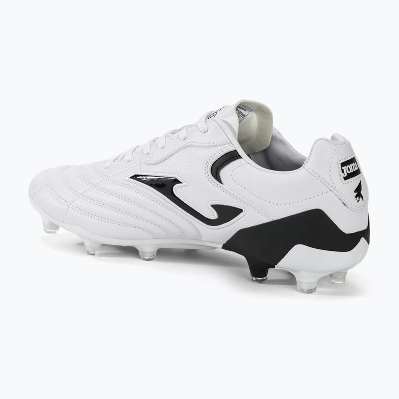 Încălțăminte de fotbal pentru bărbați Joma Aguila Cup FG white/black 3