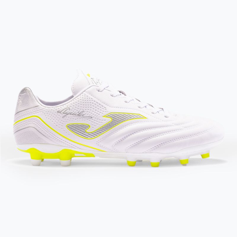 Încălțăminte de fotbal pentru bărbați Joma Aguila FG white