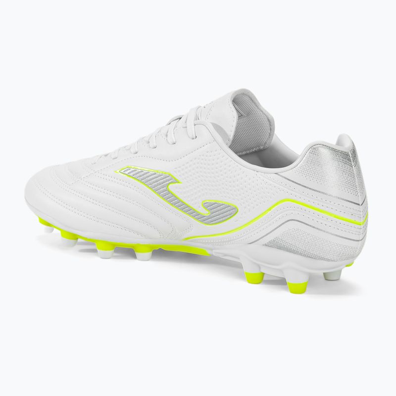 Încălțăminte de fotbal pentru bărbați Joma Aguila FG white