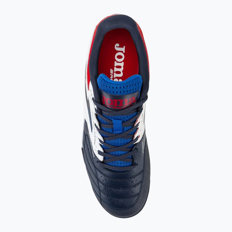 Încălțăminte de fotbal pentru bărbați Joma Cancha TF marine/white
