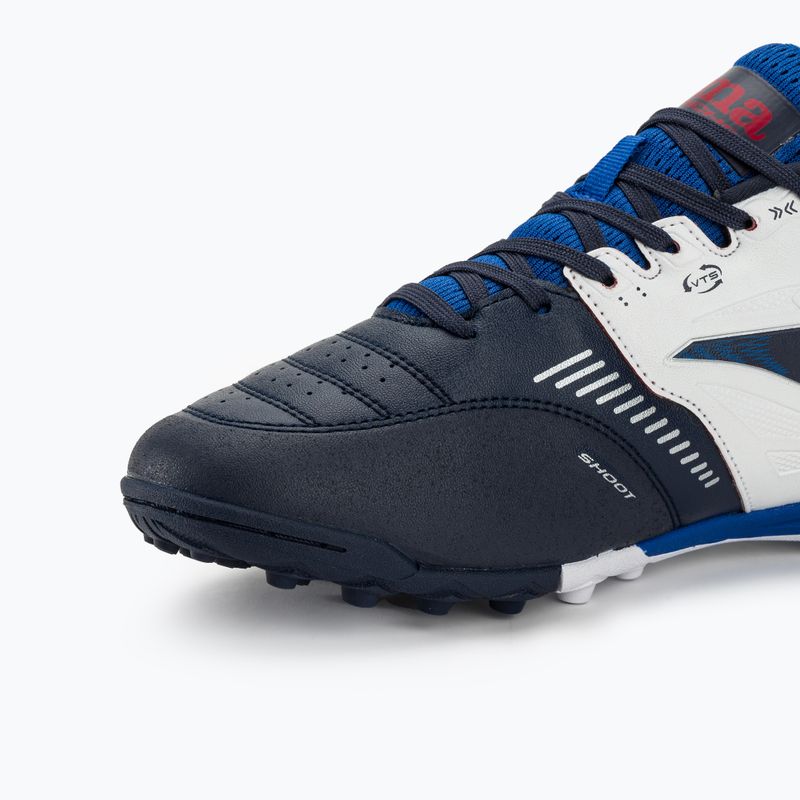 Încălțăminte de fotbal pentru bărbați Joma Cancha TF marine/white