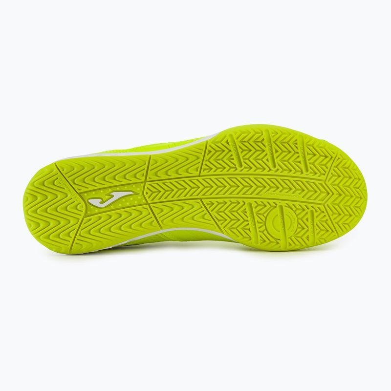 Încălțăminte de fotbal pentru bărbați Joma Dribling IN lemon fluor 4