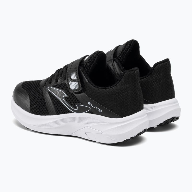 Încălțăminte de alergat pentru copii Joma Elite black/white 3