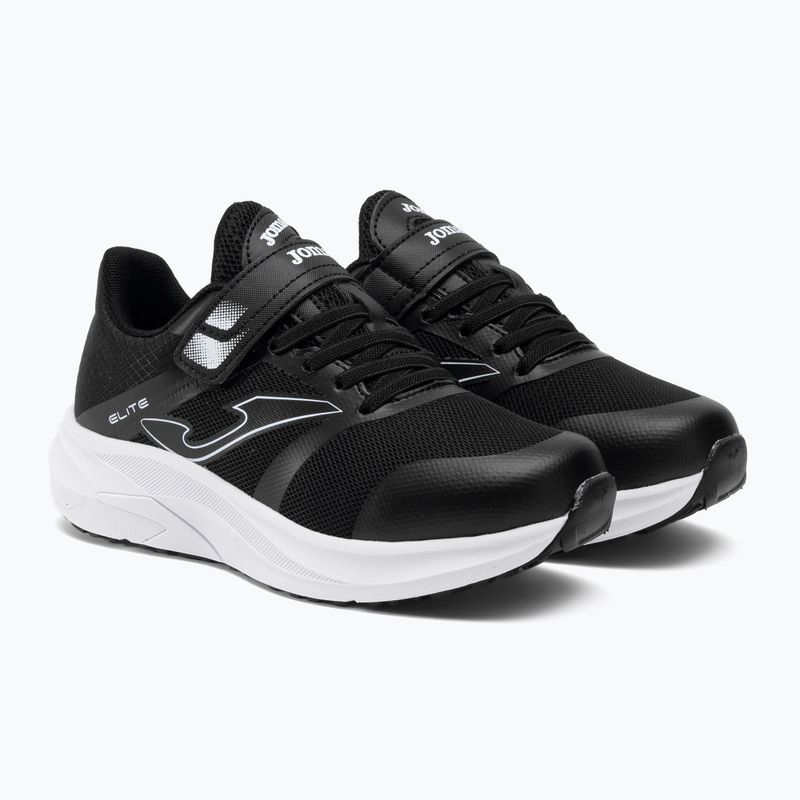 Încălțăminte de alergat pentru copii Joma Elite black/white 4