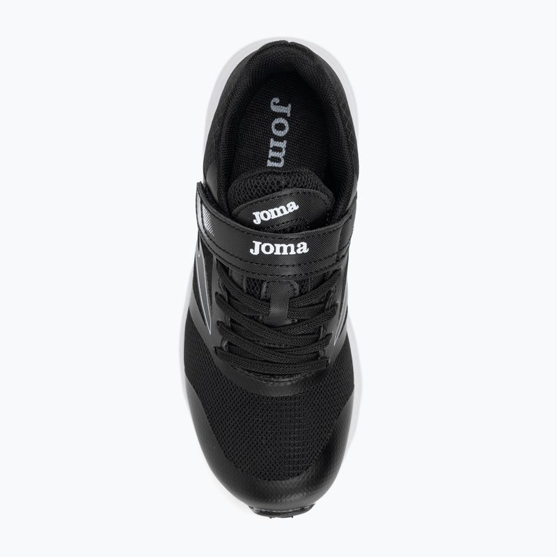 Încălțăminte de alergat pentru copii Joma Elite black/white 6