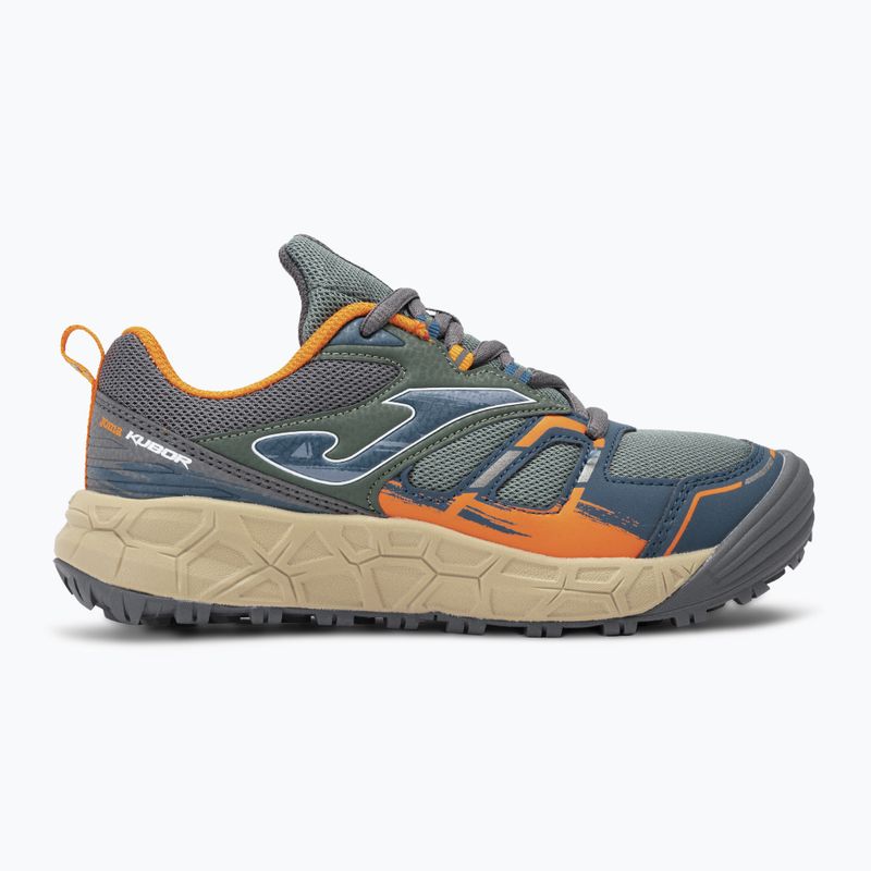 Încălțăminte de alergat pentru copii Joma Kubor green/orange 2