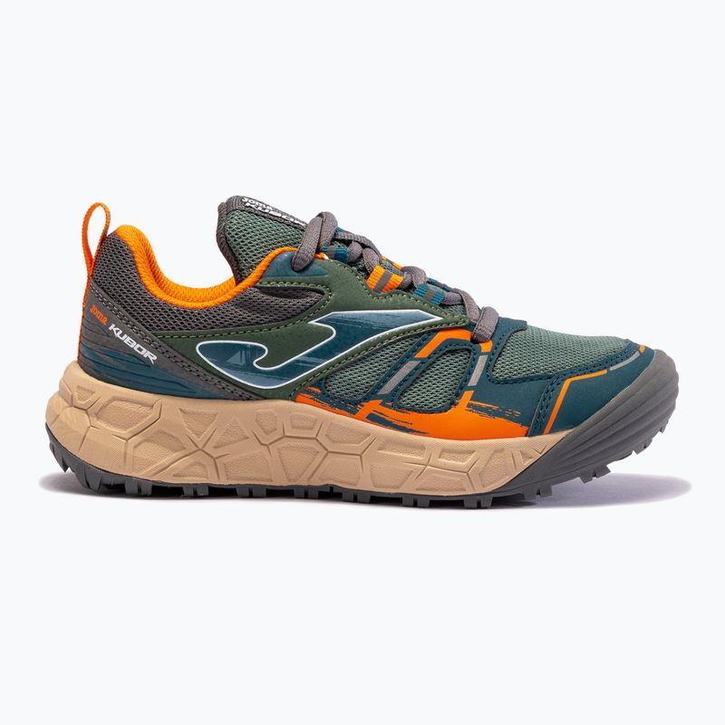 Încălțăminte de alergat pentru copii Joma Kubor green/orange