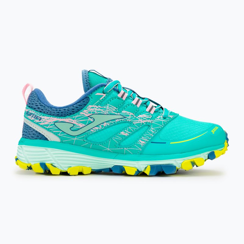 Încălțăminte de alergat pentru copii Joma Sima green/grey 2