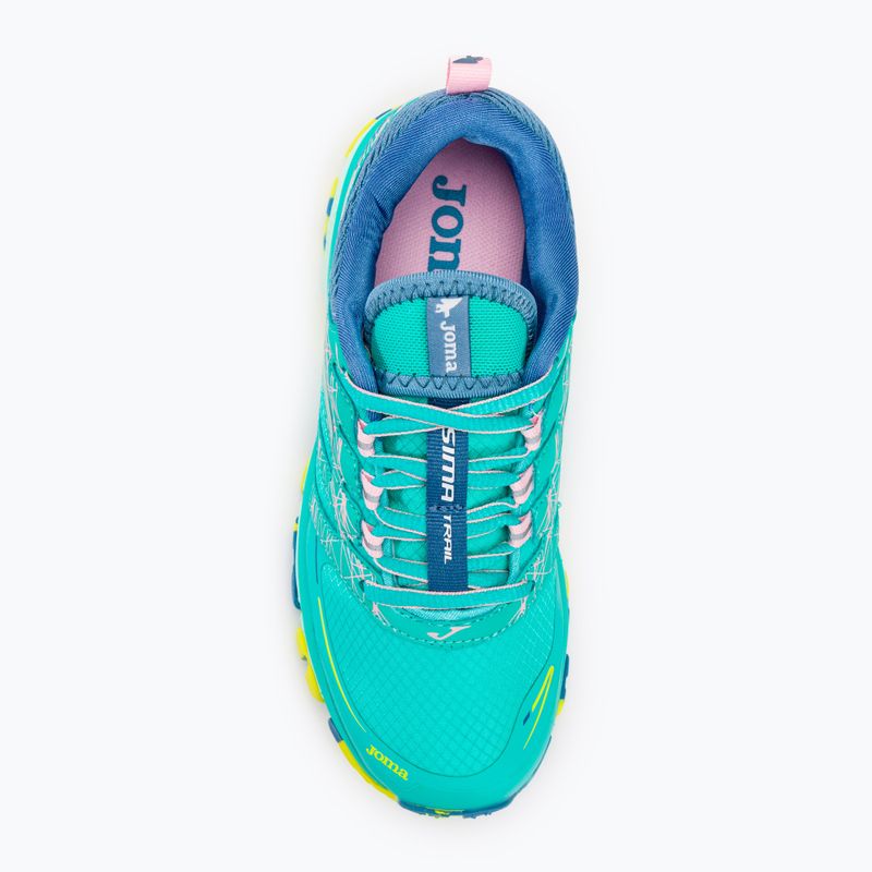 Încălțăminte de alergat pentru copii Joma Sima green/grey 5