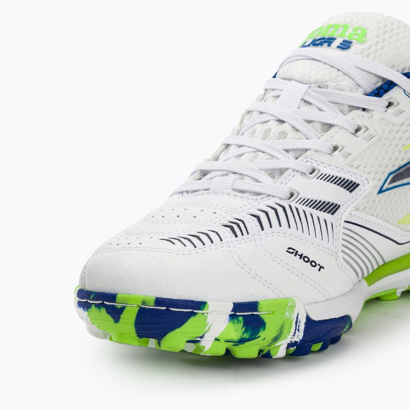 Încălțăminte de fotbal pentru bărbați Joma Liga 5 TF white 7