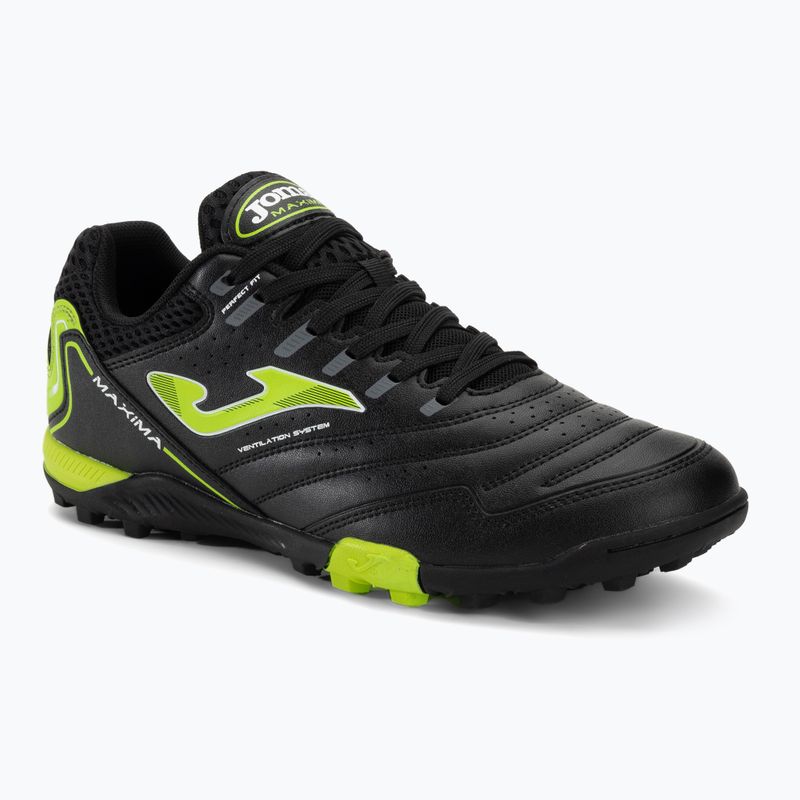 Încălțăminte de fotbal pentru bărbați Joma Maxima TF black/green