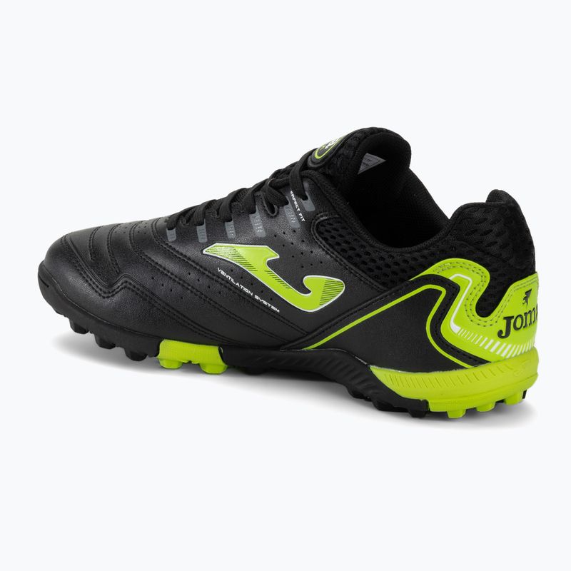 Încălțăminte de fotbal pentru bărbați Joma Maxima TF black/green 4