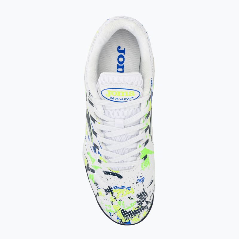 Încălțăminte de fotbal pentru bărbați Joma Maxima TF MAXS2432TF white 5