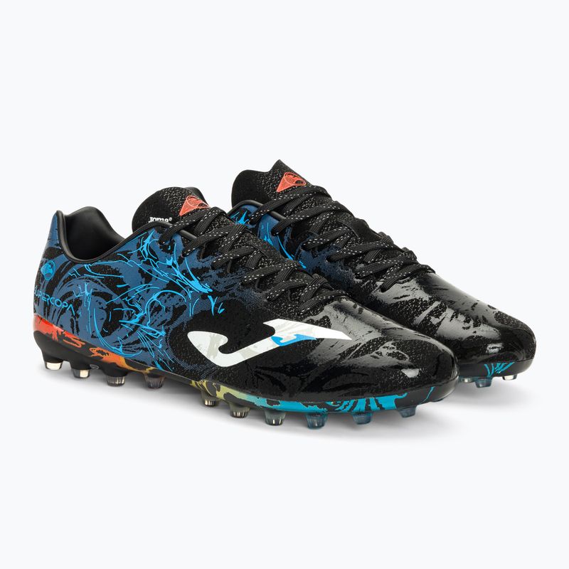 Încălțăminte de fotbal pentru bărbați Joma Super Copa AG black