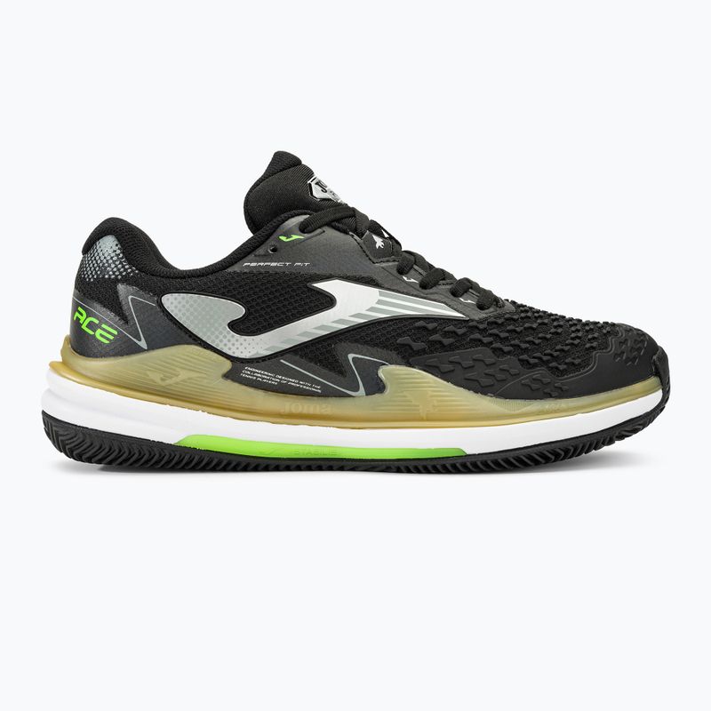 Pantofi de padel pentru bărbați Joma Ace Padel Padel negru/auriu 2
