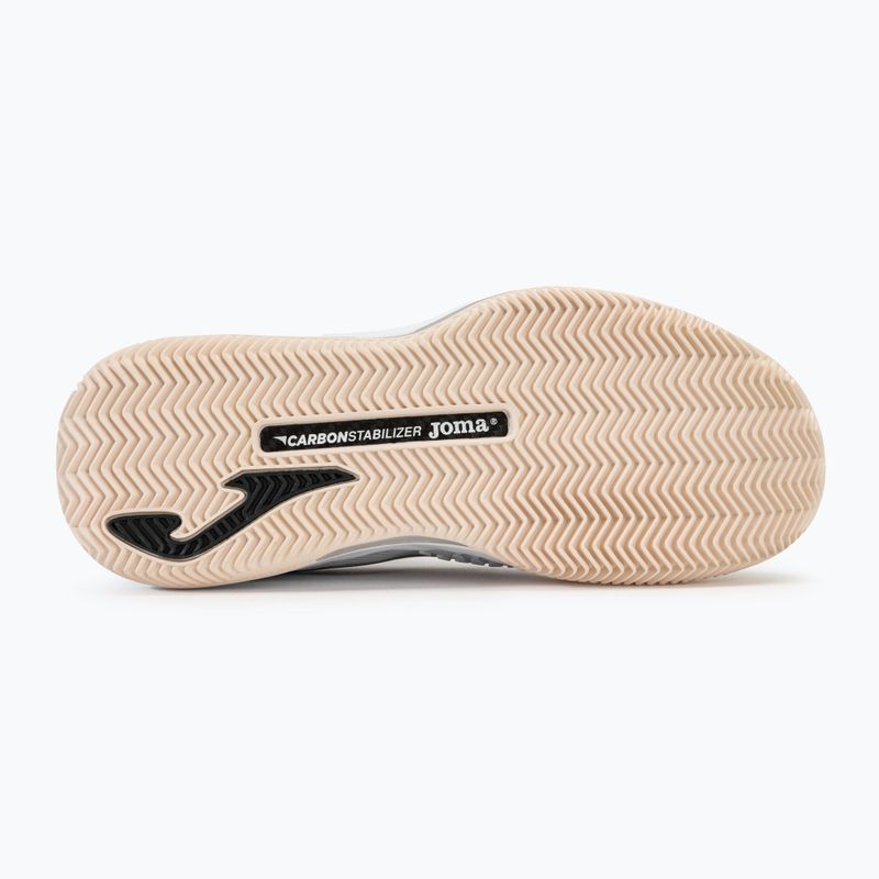 Joma Ace Lady Padel pantofi de padel alb/verde 4