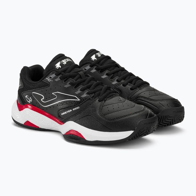 Pantofi de padel Joma Master 1000 Padel pentru bărbați, negru/roșu