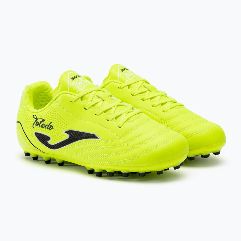 Încălțăminte de fotbal pentru copii Joma Toledo Jr AG lemon fluor