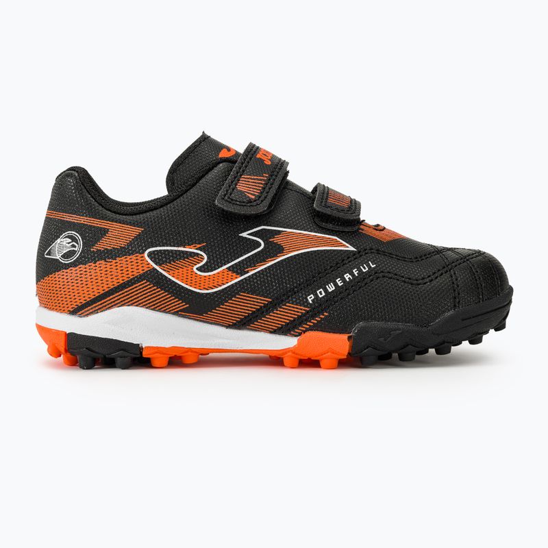 Încălțăminte de fotbal pentru copii Joma Powerfull Jr TF black 2