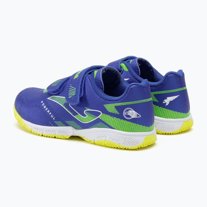 Încălțăminte de fotbal pentru copii Joma Powerfull Jr IN royal