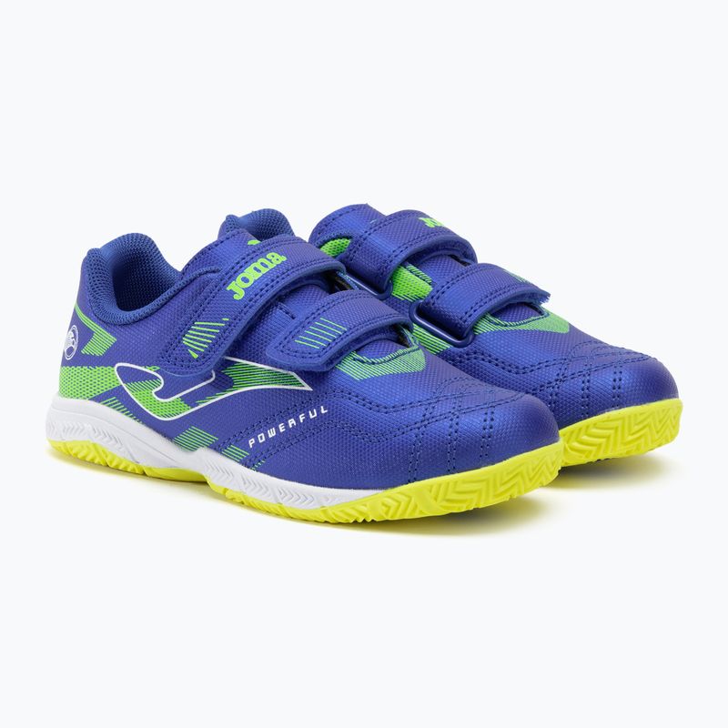 Încălțăminte de fotbal pentru copii Joma Powerfull Jr IN royal