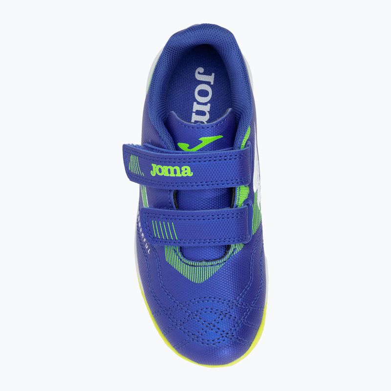 Încălțăminte de fotbal pentru copii Joma Powerfull Jr IN royal