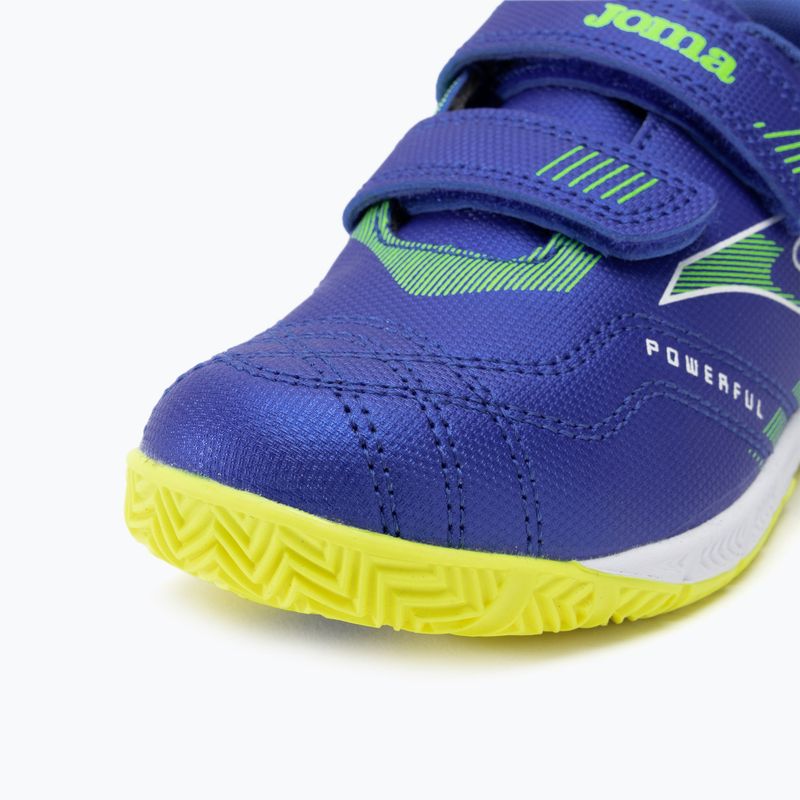 Încălțăminte de fotbal pentru copii Joma Powerfull Jr IN royal