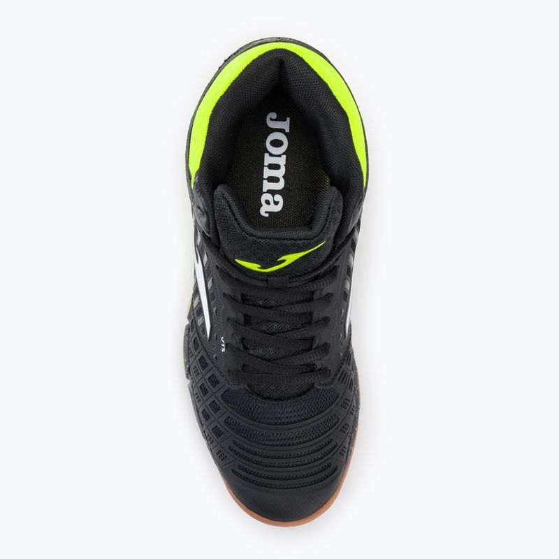 Încălțăminte de volei pentru bărbați Joma V.Blok black/lemon fluor 5