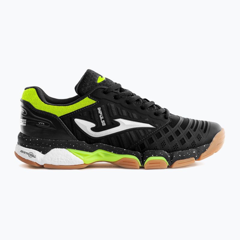 Încălțăminte de volei pentru bărbați Joma V.Impulse black/lemon fluor 8