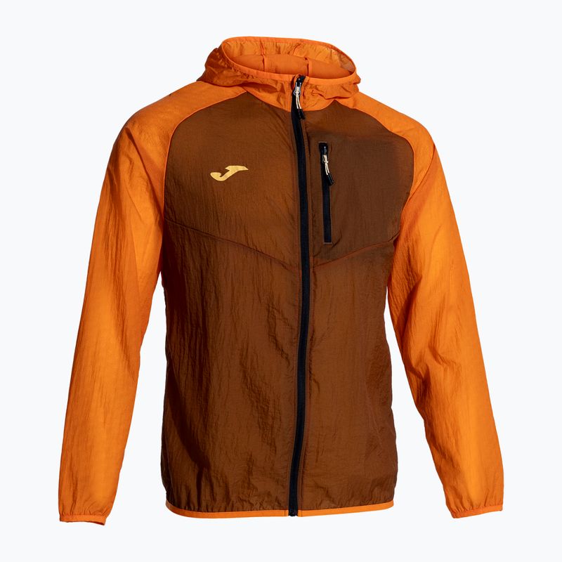 Geacă de alergat pentru băbați Joma R-Trail Nature Raincoat brown