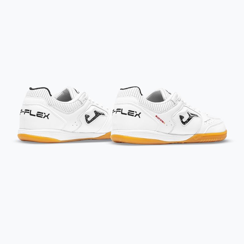 Încălțăminte de fotbal pentru bărbați Joma Top Flex Foot Shape Indoor white 3