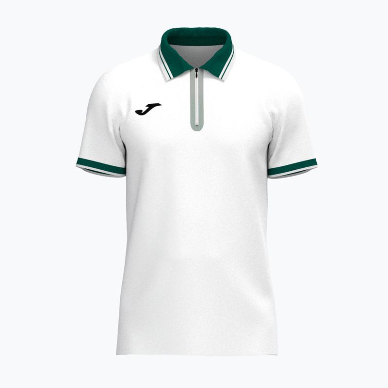Tricou polo de tenis pentru bărbați Joma Torneo Polo white
