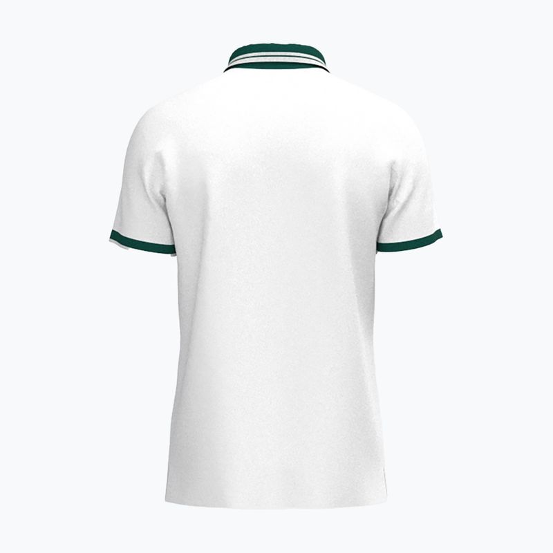 Tricou polo de tenis pentru bărbați Joma Torneo Polo white 2