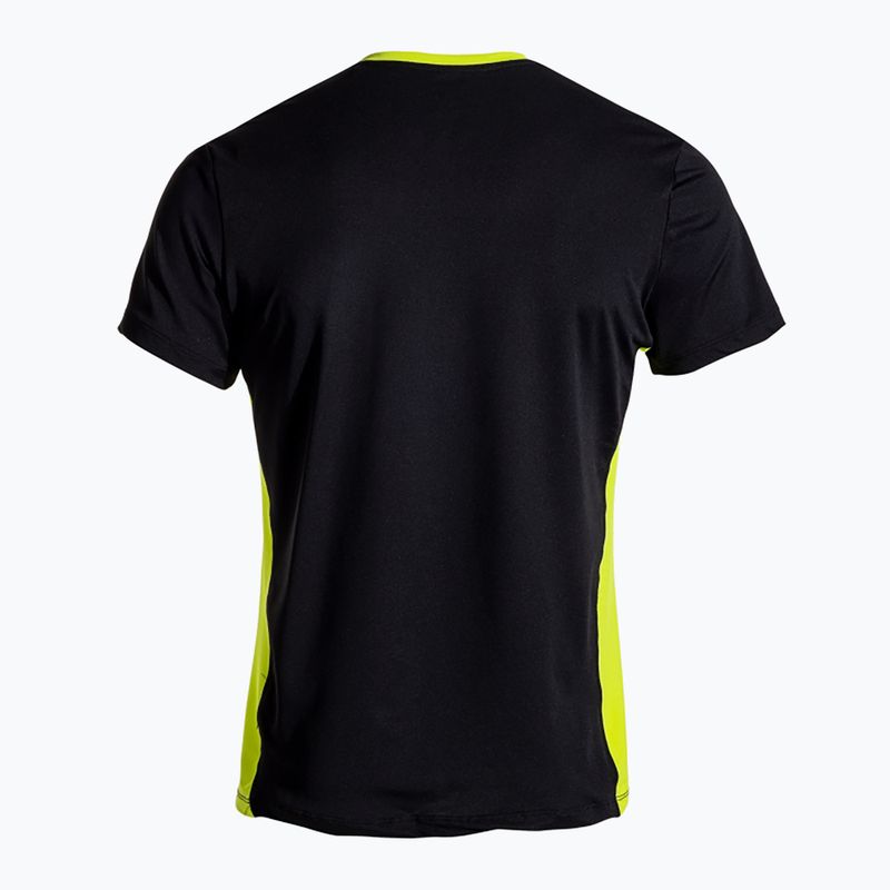 Tricou de tenis pentru bărbați Joma Court black/green