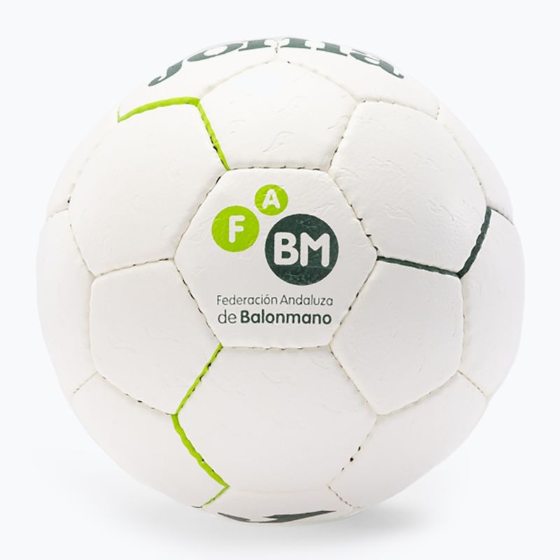 Minge de fotbal Joma Fed Balonmano Andaluza white/green 3